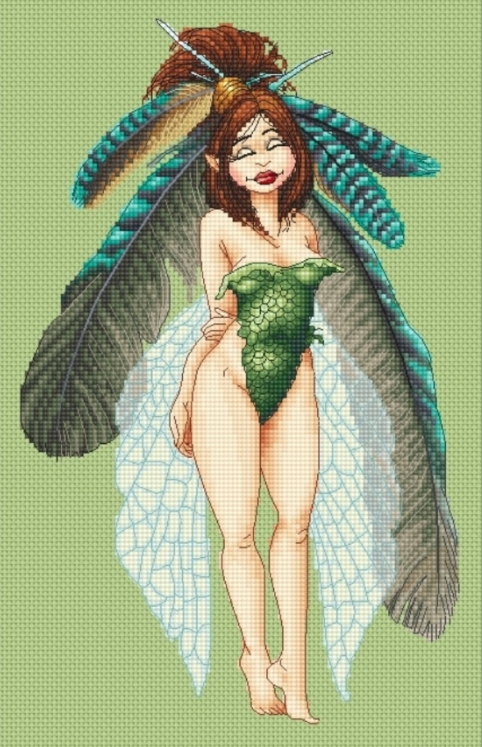 Fairy In Feathers